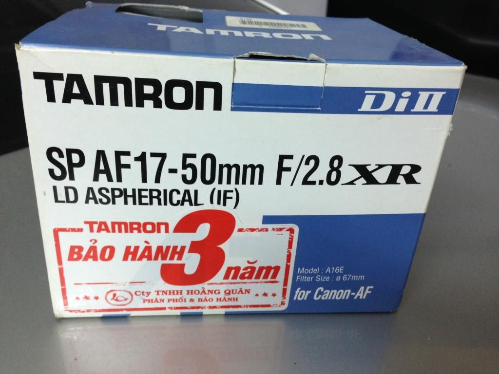 Canon 50D, lens tamron 17-50 fullbox - 3