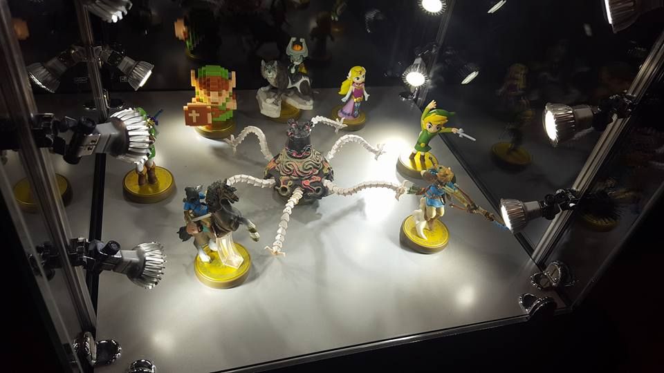 Neue amiibos zu Zelda gab es auch schon zu begutachten