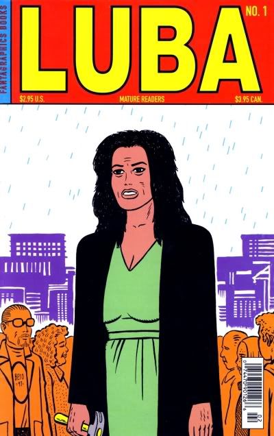 She first appeared in "BEM", found in the Love and Rockets collection "Music 