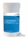 Chewable Vitamin D  90caps  by pharmaX