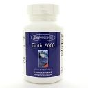 Biotin 5000 60c by Allergy Research