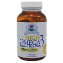 High Omega-3 Alaskan Fish Oil 1250mg 60sg by Ayush Herbs