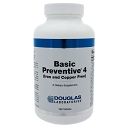 Basic Preventive 4 (Iron and Copper Free) 180t by Douglas Labs