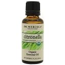 Organic Citronella Essential Oil 1oz by Dr Mercola Prem