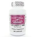 Vitamin C-1000(non-corn) 120c by Ecological Formulas-CVR