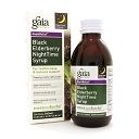 Black Elderberry NightTime Syrup 3oz by Gaia Herbs-Professional Solutions