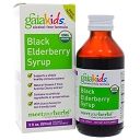 Kids Black Elderberry Syrup 3oz by Gaia Herbs-Professional Solutions