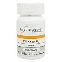 Vitamin D3 2000IU Chewable/Chocolate 120t by Integrative Therapeutics