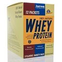 Whey Protein, 3 Flavor Variety Pack - 12 Packets by Jarrow Formulas