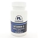 Vitamin D-3 5000 IU 100c by Progressive Labs