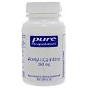 Acetyl-L-Carnitine 250mg 60c by Pure Encapsulations
