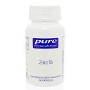 Zinc 15 60c by Pure Encapsulations