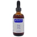 Zinc Liquid 15mg 120ml by Pure Encapsulations