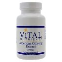 American Ginseng 250mg 100c by Vital Nutrients