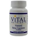 Beta Carotene Natural 25,000iu 90sg by Vital Nutrients