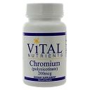Chromium (polynicotinate) 200mcg 90c by Vital Nutrients