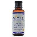 Ultra Pure Fish Oil 2600 w/CoQ10 4oz by Vital Nutrients