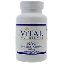 NAC (N-Acetyl-l-Cysteine) 600mg 100c by Vital Nutrients