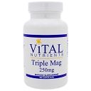 Triple Magnesium 250mg 90c by Vital Nutrients