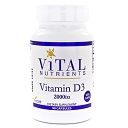Vitamin D3 2,000iu VEG 90c by Vital Nutrients