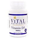Vitamin D3 5,000iu VEG 90c by Vital Nutrients