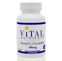 Acetyl L-Carnitine 500mg 60c by Vital Nutrients