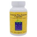 Turmeric Plus Enzymes Capsules 90c by Wise Woman Herbals