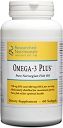 Omega-3 Plus - double strength pure soft gels by Researched Nutritionals