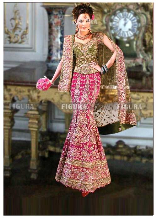 Figura Fashion's , Indian wedding lehenga with heavy zardozi work Pictures, Images and Photos