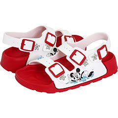 Birkis Disney White Minnie Aruba Sandals