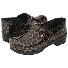 dansko printed clogs