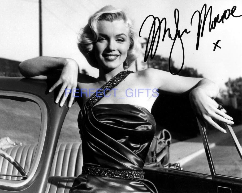 Marilyn Monroe Signed 10x8 Repro Pp Photo Print Ebay 3993