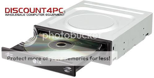 LG® Internal IDE DL CD DVD±RW 22x Burner w Lightscribe