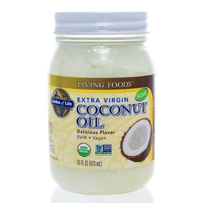 Extra Virgin Coconut Oil 16oz by Garden of Life-RP_GO0014_0N