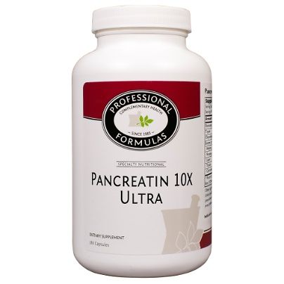 Pancreatin 10X Ultra 180c by Professional Formulas-PCHF-GP_P