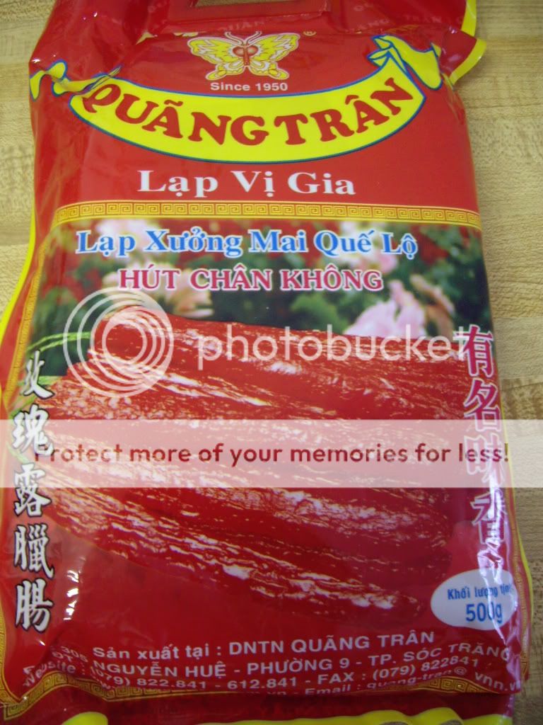 Lap Xuong Mai Que Lo - Chinese Sausage Photo by learner2010 | Photobucket