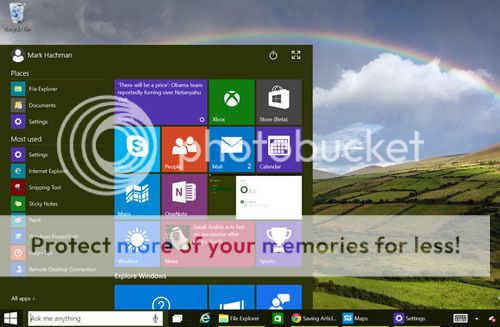 fitur Windows 10 preview vs Windows 8