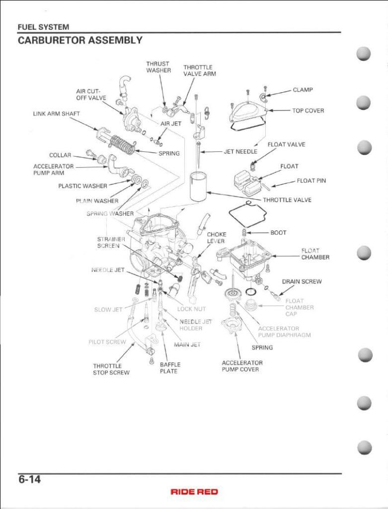 2005 Honda 300ex Engine Diagram