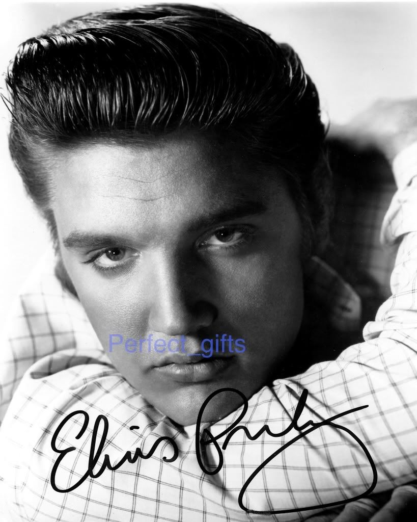 Elvis Presley SIGNED AUTOGRAPHED 10X8 REPRO PHOTO PRINT | eBay